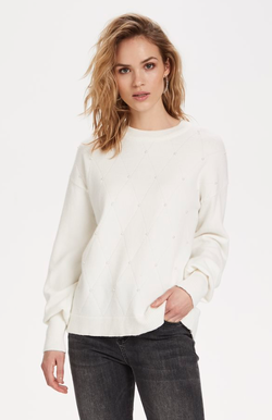 KAFFE - STRIKKET PULLOVER  - Kaffe Clothing