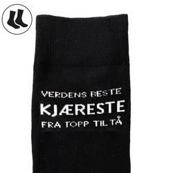  Verdens beste kjæreste - herrestrømper  - Happystar