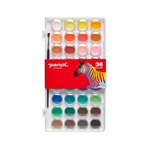 Penol Maleskrin - 36 plastlokk 36 fargar - Penol