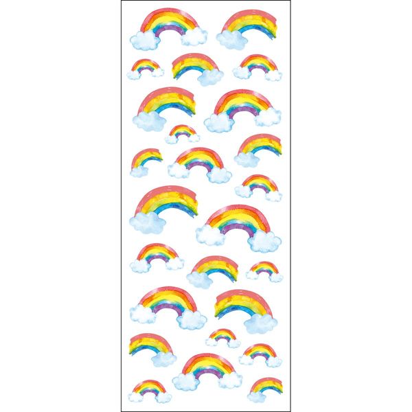 Tinka klistremerker Flamingo/Regnbue regnbue - Stickers