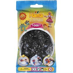 Hama Midi Beads 1000 pcs Black 207-18 207-18 - hama
