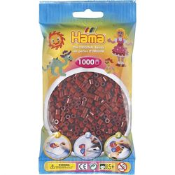 Hama Midi Beads 1000 pcs Burgundy 207-30 207-30 - hama