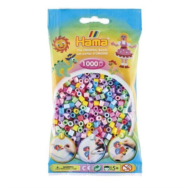 Hama Midi Beads 1000 pcs Mix 207-50 207-50 - hama