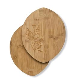 Bamboo Selje Frokostbrett 25x20cm  - UND Norway