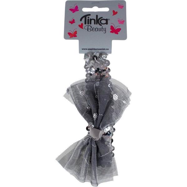 HÅRBÅND PALJETTER SØLV TINKA BEAUTY Sølv - Salg