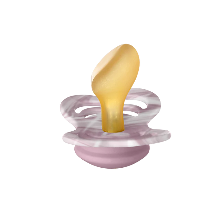 BIBS Couture 2pk tie dye Heather White - natural rubber latex- str 2 Tie dye Heather White - Salg