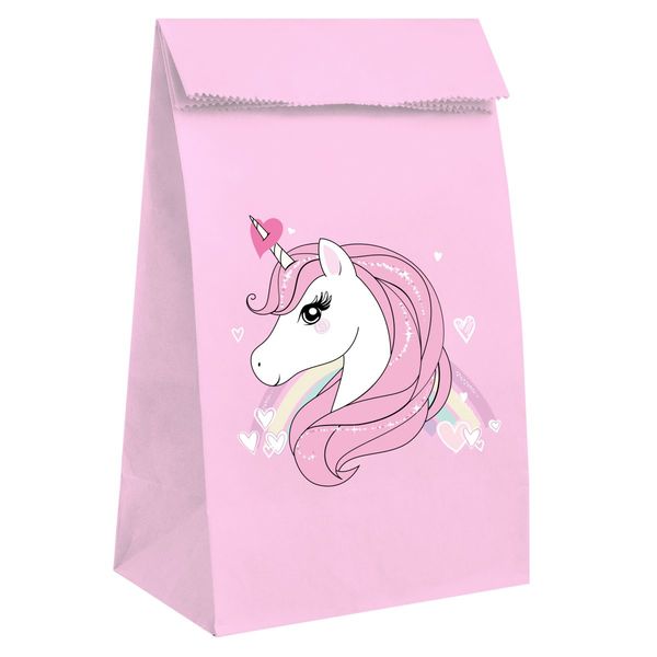 GODTEPOSE UNICORN 8 STK UNICORN - Bursdag/Fest