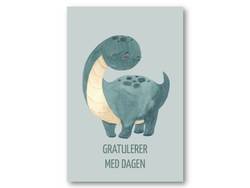 Gratulerer med dagen | 10x15 cm  - Papirkort.no