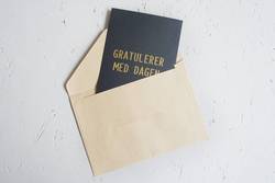 Konvolutt C6, natur, uten lim  - Papirkort.no