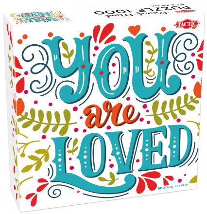 Puslespell You are loved 1000b you are loved - Tactic