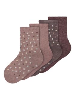 NKFWAK WOOL 4 PACK SOCK XXIII  - Name It