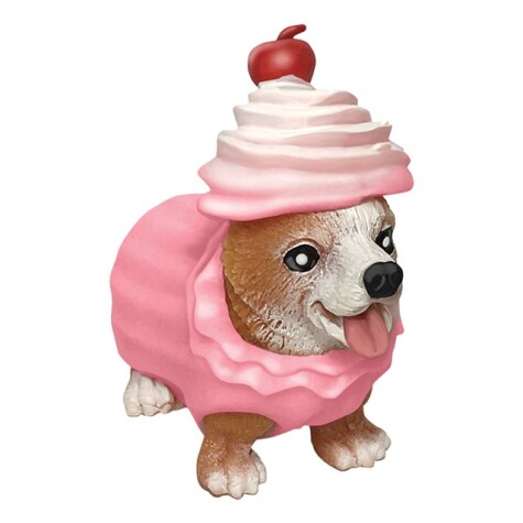 SQUEEZE VALPER MED KLÆR 1STK hund, farge overraskelse - Salg