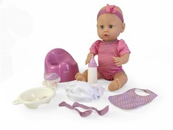 DUKKE - HF NYFØDT 40 CM LEKESETT Lekesett Dukke - happy friend