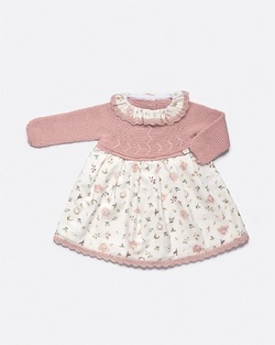 Flower Knit dress  - JULIANA 