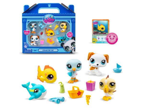 Littles Pet Shop - Beach Besties 5pk Beach Besties - Salg