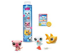 Littles Pet Shop - Pet trio in tube Island Vibes - Salg