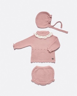 Knit set baby clothes  - JULIANA 