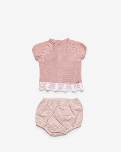 Knit set baby clothes  - JULIANA 