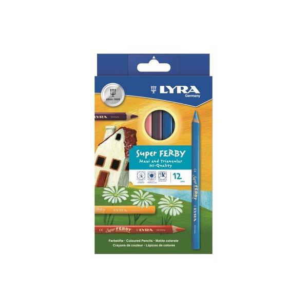 LYRA FARGEBLYANTSETT 12 STK SUPER FERBY fargeblyant - Lyra
