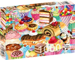 Enjoy puslespill 1000 Sweet Treats 1000 biter - Enjoy puzzle