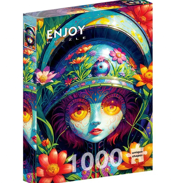 Enjoy puslespill 1000 Floral Warrior 1000 biter - Enjoy puzzle