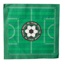 Servietter Fotball 16pk Fotball - Bursdag/Fest