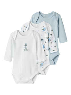 NBMBODY 3P LS BABY ELEPHANT   - Name It