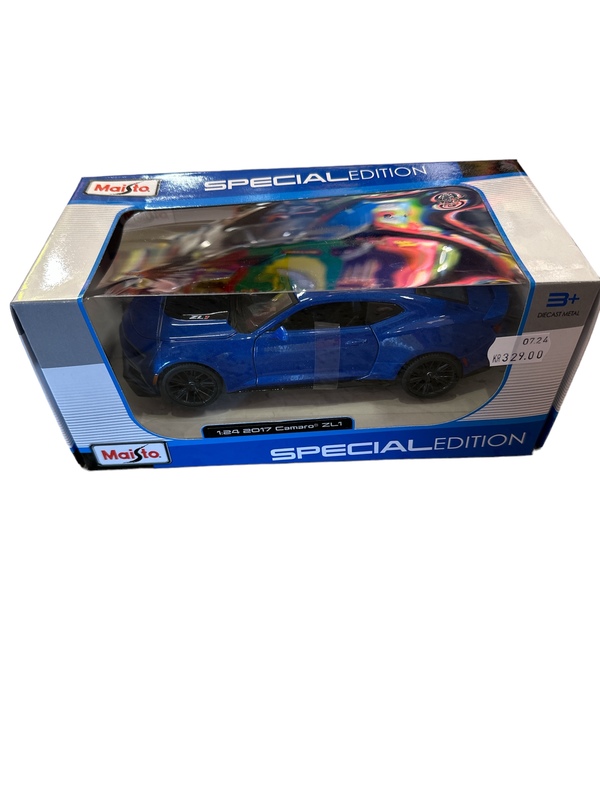 MAISTO 1:24 2017 CHEVROLET CAMARO ZL1 BLUE 2017 Chevrolet - Maisto