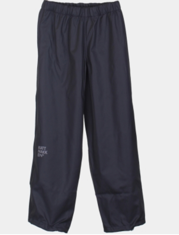 Kattnakken regnbukse lett junior  Kattesvart - Kattnakken