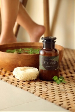 Fotbad - Peppermynte 640g  - Stone Soap Spa