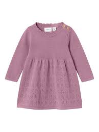 NMFOSILLA LS KNIT DRESS  - Name It