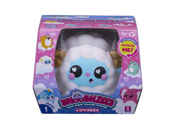  SMOOSHZEES MIDI LUVZEES - 8 ASS (11CM) Bleepo - Salg