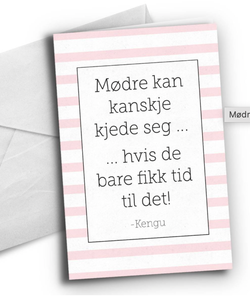 Mødre kan kanskje..  - Happystar