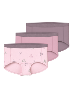NKFHIPSTER 3P BARELY PINK BOW   - Name It