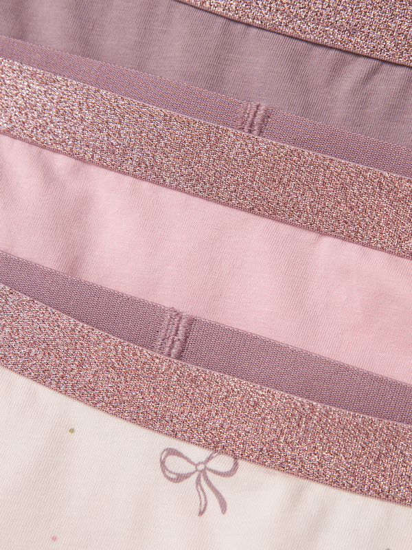 NKFHIPSTER 3P BARELY PINK BOW 