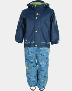 Kattnakken regnsett Plask - BESTSELGER!  Marine - Salg