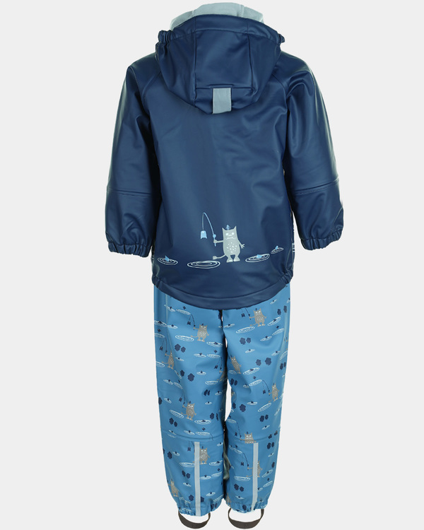 Kattnakken regnsett Plask - BESTSELGER!  Marine - Salg