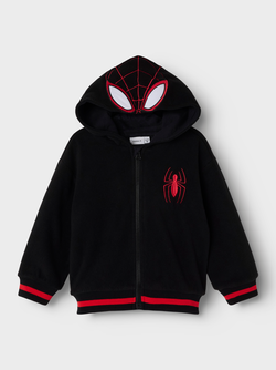 Name It Jared Spider Fleece Zip  - Name It