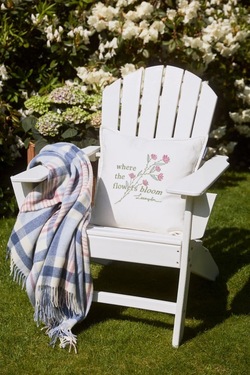 Lexington Putetrekk m/Blomster 50x50cm  - Lexington