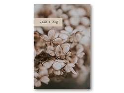 Glad i deg | 10x15 cm  - Papirkort.no