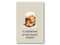 Have a whiskey | 10x15 cm  - Papirkort.no