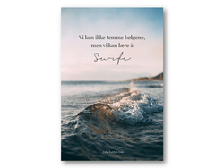 Lære å surfe | 10x15 cm  - Papirkort.no