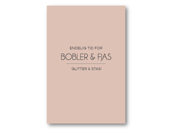 Bobler & fjas | 10x15 cm  - Papirkort.no