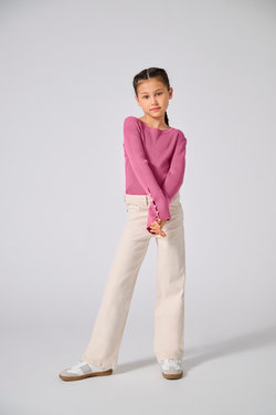KOGNATASHA LIFE LS O-NECK PEARL  - Kids Only 