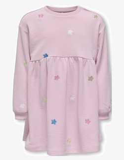 KMGLAVINA LIFE L/S ONECK EMBDRESS UB SWT  - Kids Only 