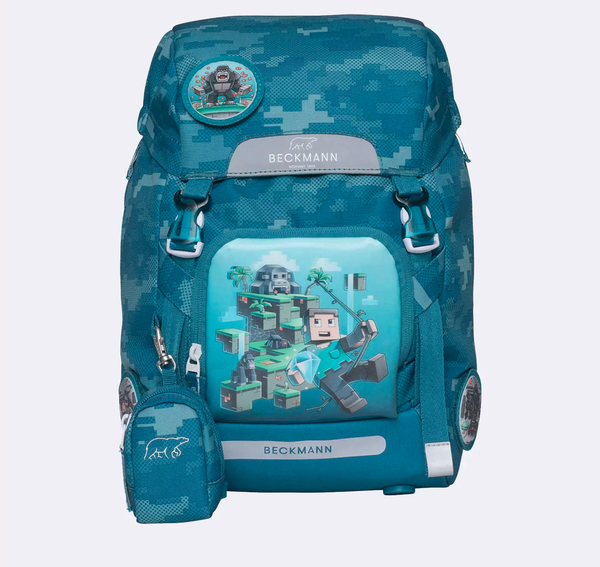 Beckmann Classic skolesekk sett, Jungle Game - levering februar Jungle Game - Beckmann