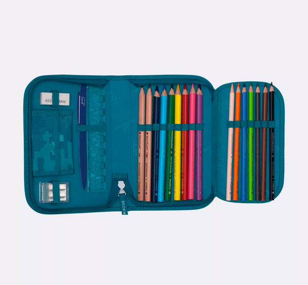 Beckmann Classic skolesekk sett, Jungle Game - levering februar Jungle Game - Beckmann