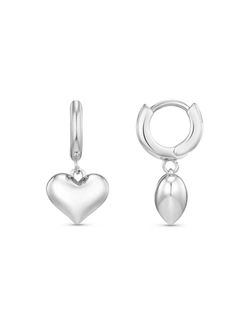 Domed Heart Charm  - Orelia