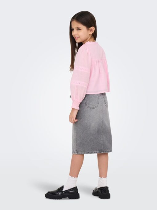 KOGESTHER L/S LADDER TAPE TOP WVN