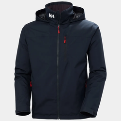 HH Crew midlayer m/for og hette  - Helly Hansen